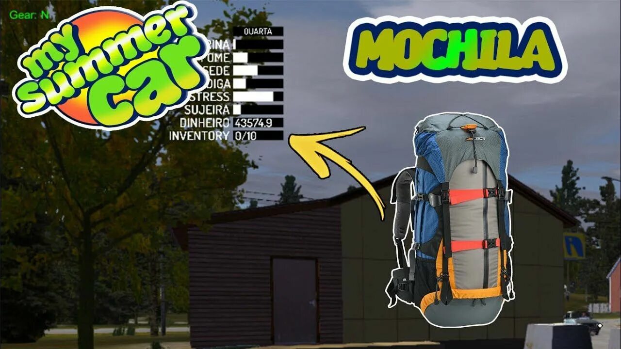 Где найти диски в my summer. Рюкзак май саммер кар. my summer car инвентарь. my summer car мод backpack. сумки my summer car.