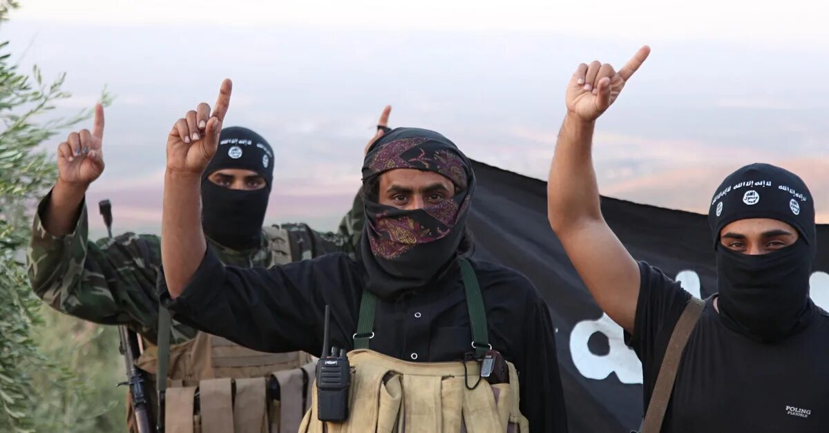Террорист. Моджахед киборг халифат. Исламское государство ИГИЛ. Террористическая группировка «Исламское государство» в Сирии.