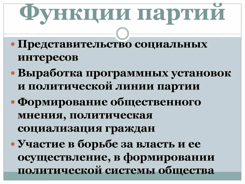 Функции политического представительства. Функции партии. Функция социального представительства партии. Функция партий формирование общественного мнения. Функция социального представительства политической партии.