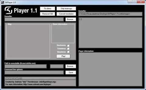 Demo requesting playback