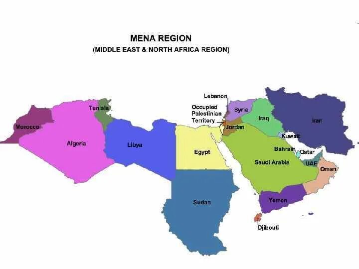Middle east mena north africa. Регион северной африки и ближнего востока. Страны mena. Страны мена. Средний восток.