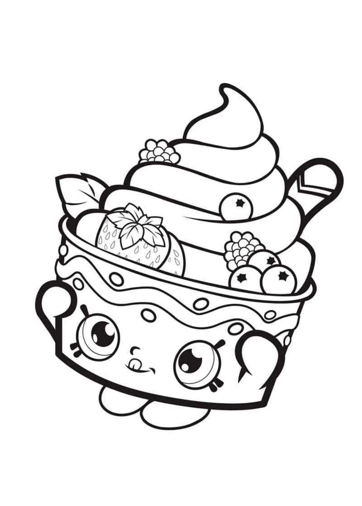 Сладости раскраска для детей распечатать How to draw channel chocolate for children.