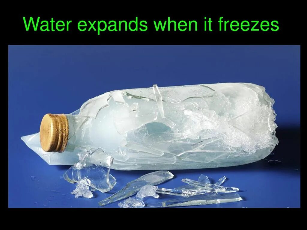 Лед увеличивается в объеме. Лед увеличивается в объеме. Арктические потоки. При заморозке вода расширяется. Вода расширяется при замерзании.