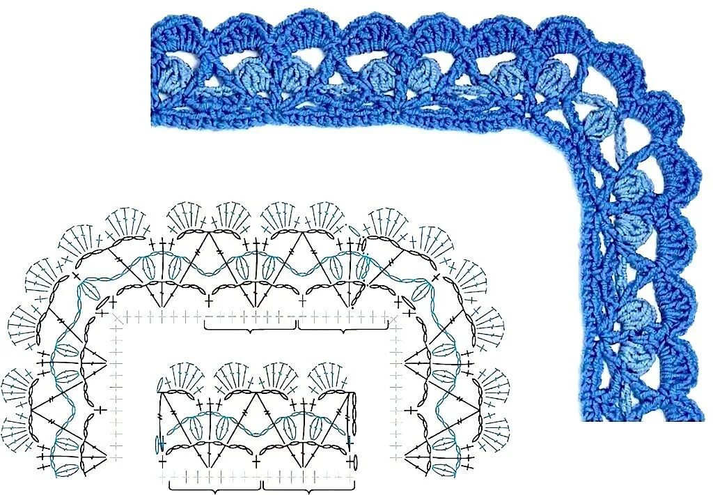 Обвязывание края изделия крючком. Обвязать крючком край изделия. Отделка вязаных изделий крючком. Окантовка крючком.