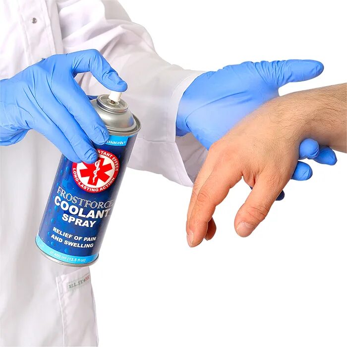 Заморозка руки. Frostforce Coolant Spray Pharmacels. Спреи заморозки для спортсменов. Заморозка спортивная спрей. Охлаждающий баллончик.