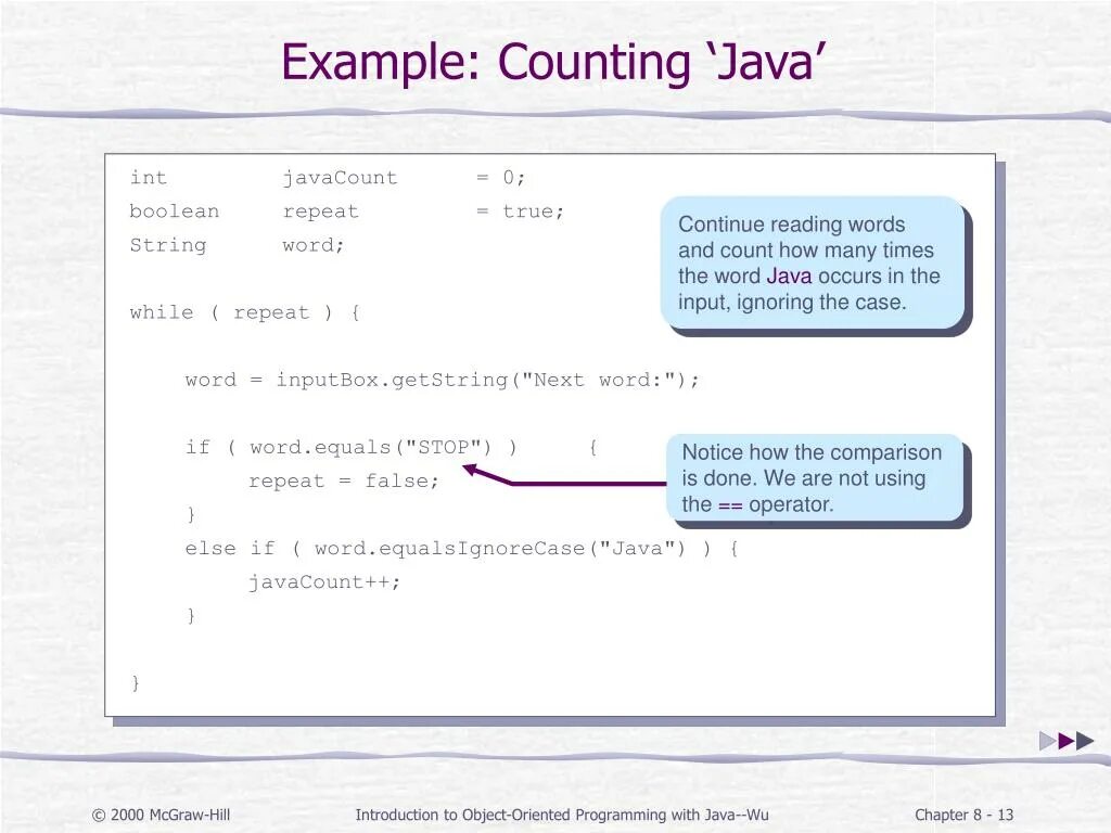 Instance of java. Count java. int java. java counter. метод fill в java.
