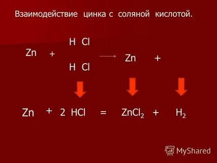 Взаимодействие цинка с алюминием