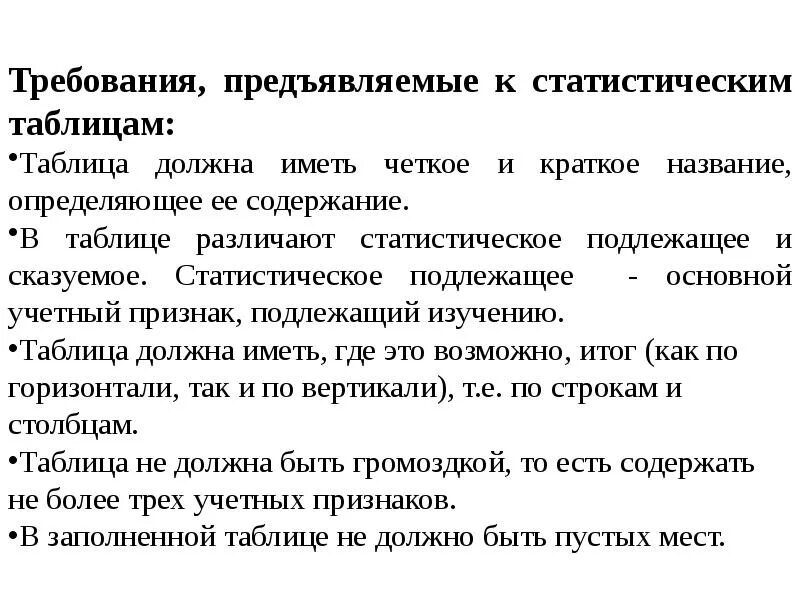 Требования предъявляемые к родителям. Требования к построению статистических таблиц. Требования. Предъявляемые к составлению статистических таблиц.. Требования к оформлению статистических таблиц. Требования к оформлению статистических графиков.