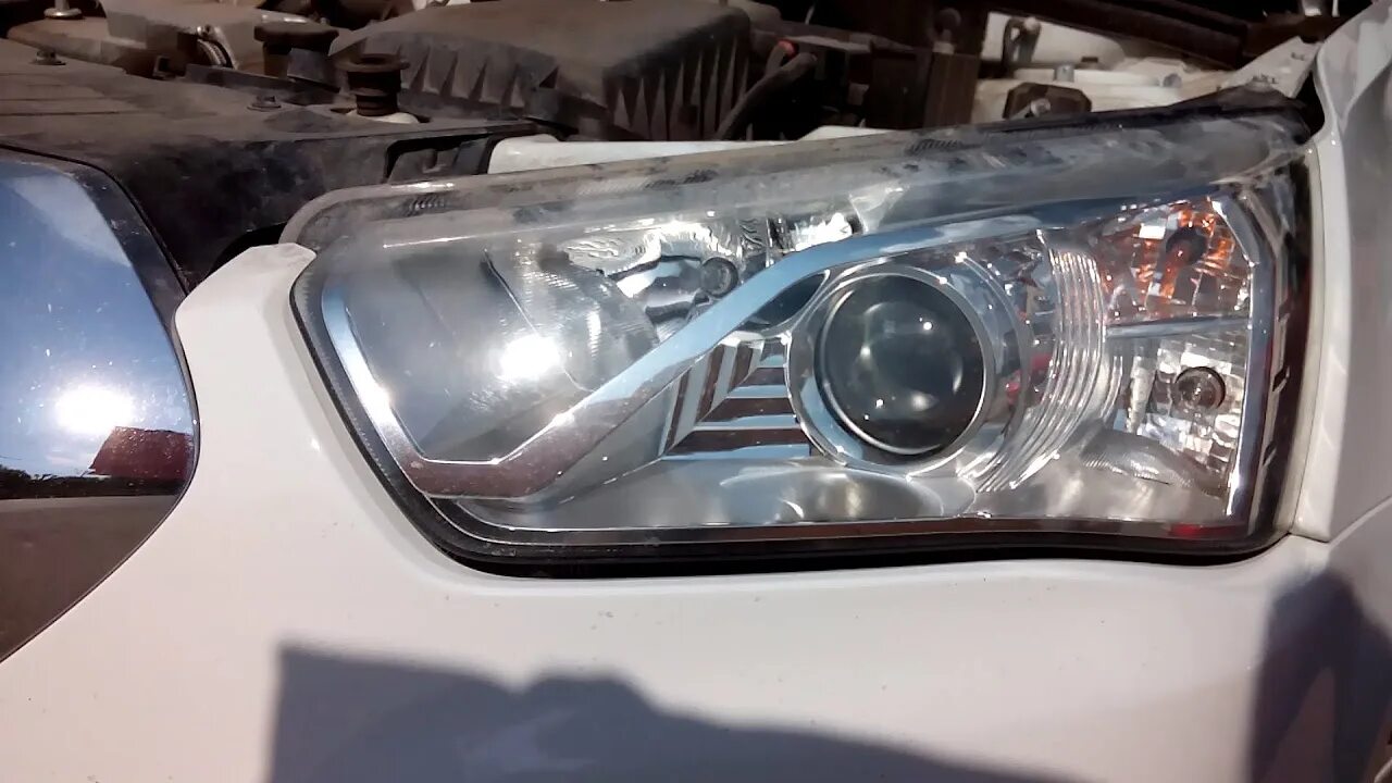 Как поменять лампочку datsun on do