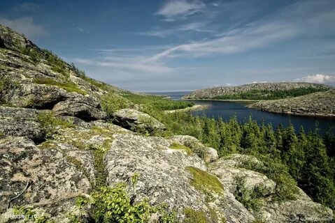 Остров рельеф