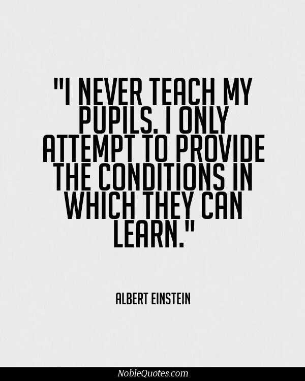 Only attempt. Цитаты про учебу русские. ‘I never teach my pupils; i only attempt to provide the conditions in which they can learn.’ Albert Einstein. I never teach my pupils. Einstein. I never teach my pupils..