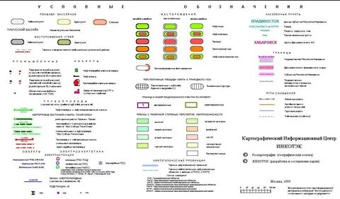 Легенда карты по географии 7 класс