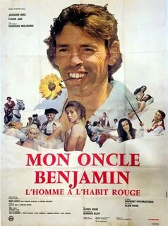 Jacques Brel and Claude Jade in Mon oncle Benjamin (1969). 