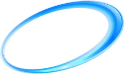 Blue oval