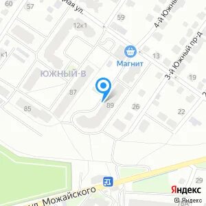 Карта твери можайского
