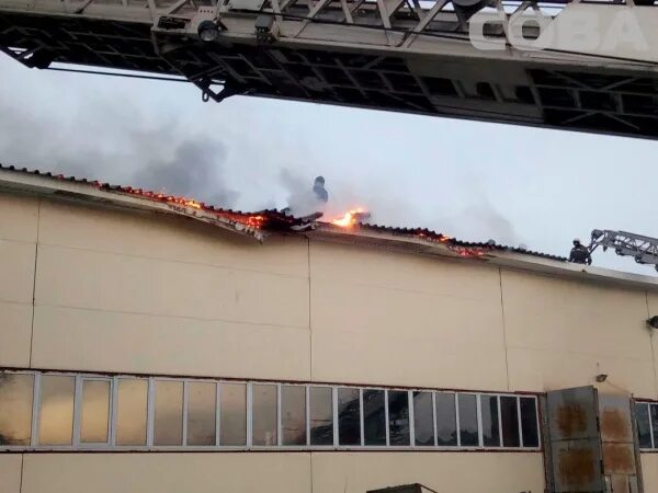 Пожар на складе Инмарко.