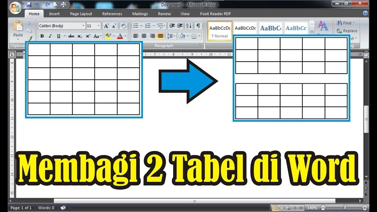 Cara membuat. Cara membuat tabel di Microsoft Word Tutorial komplit. Tabel Word mare.