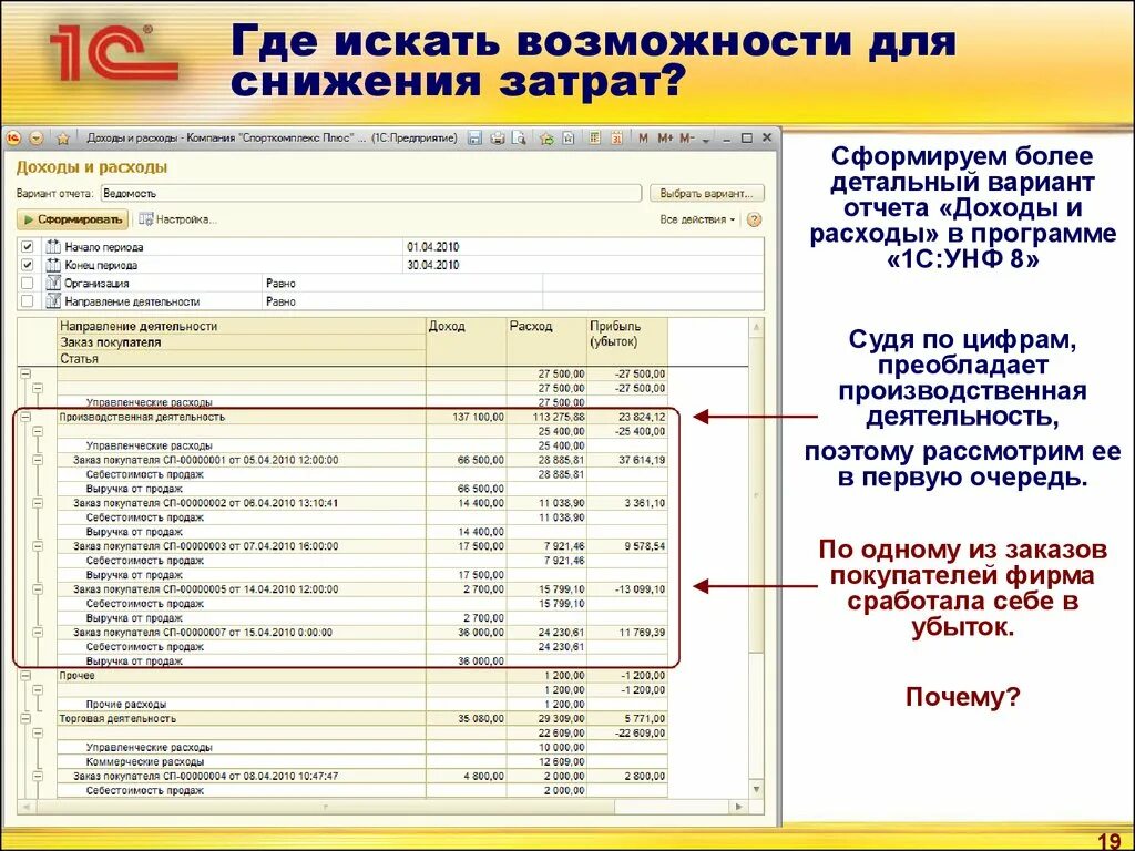 Расходы организации в отчетности. Отчет о доходах и расходах в 1с 8.3. Отчет по доходам и расходам в 1с. Отчет о доходах и расходах в 1с. Доходы и расходы в 1с.