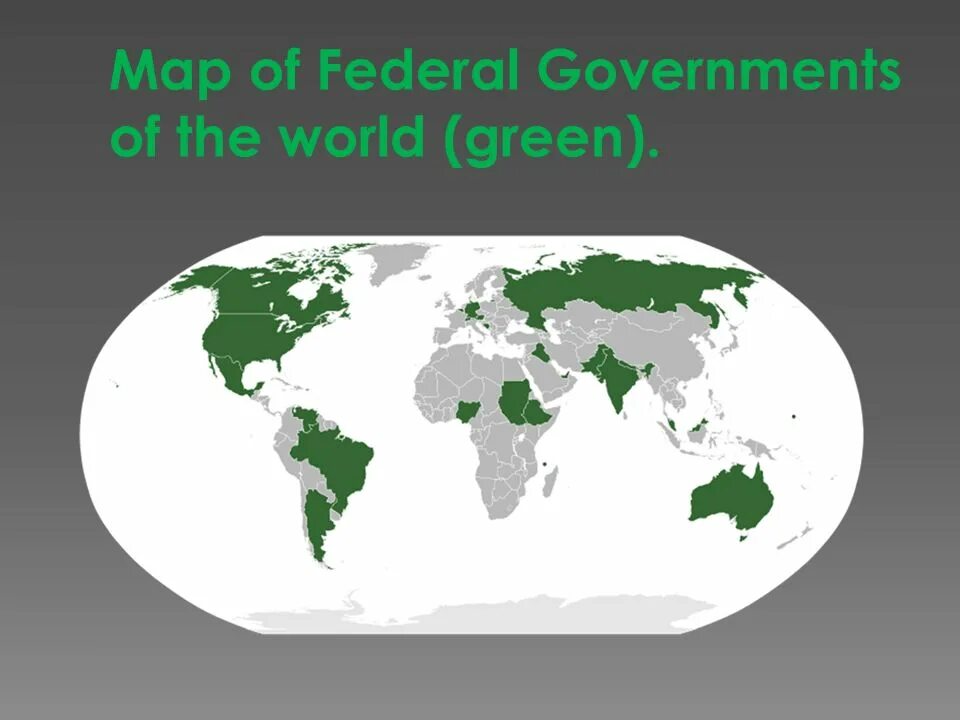 Страна низкие земли. Федеративные страны. Федеративные государства на карте. Современные федеративные страны на карте.