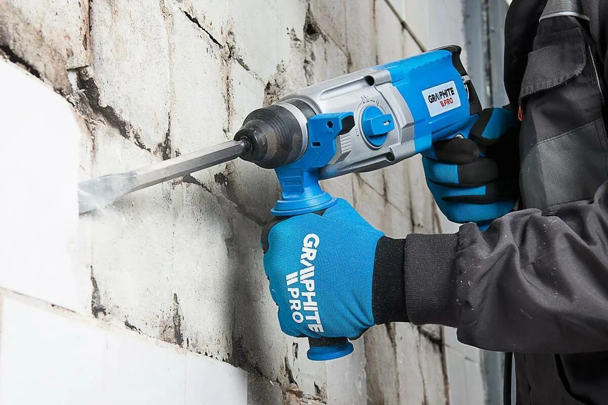 Перфоратор Graphite 58g528. Штробление перфоратор Makita. Инструмент для штробления стен. Инструмент для штробления стен под проводку. Штробить бетонную