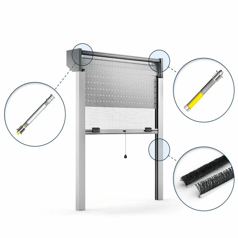 System 43 рулонная москитная система. Рулонная москитная сетка Aluprof. Москитная сетка Джениус. Рольставни с москитной сеткой Алютех.