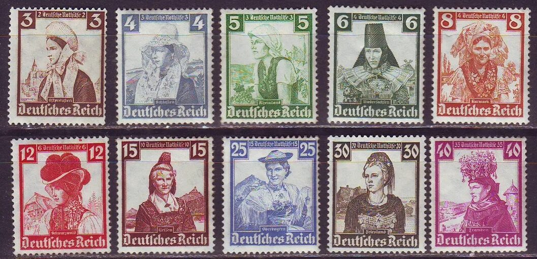 Почтовая марка Deutsches Reich 3. Почтовая марка с Гитлером Deutsches Reich. Марки Германия Рейх 1935.