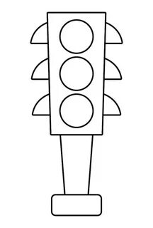 Векторы на тему "Раскраски Контурные Светофор" - скачивайте бесплатные векторы в
