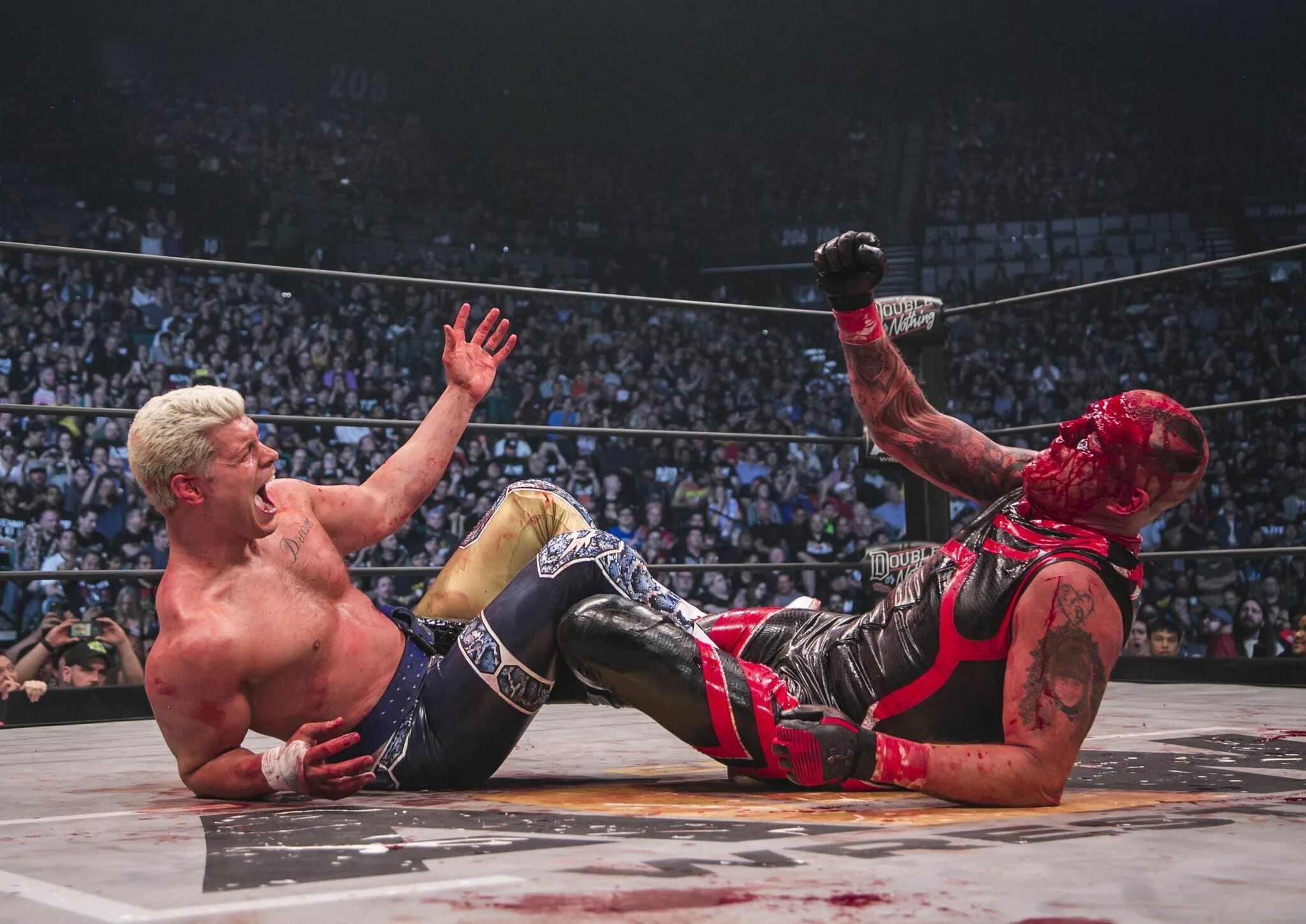 Включи самый жесткий в мире. Dustin Rhodes AEW. Коди Роудс WWE.