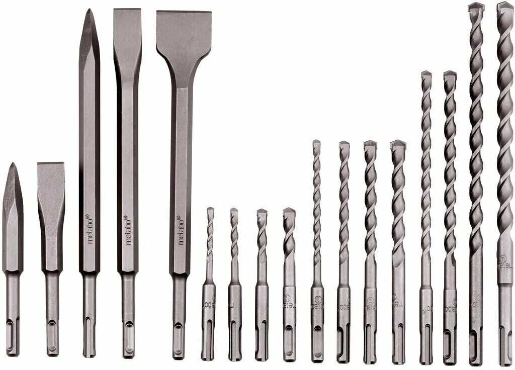 Набор буры для перфоратора. Долото и буры для перфоратора(наконечник=SDS+17шт+кейс. Набор зубил МЕТАВО 5 шт SDS-Мах. SDS Plus drilling bit 12*160. Набор SDS Plus (буры, долото, зубило) 17шт. Пласт.кейс Gigant.