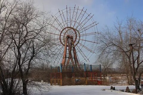 Колесо обозрения парк победы