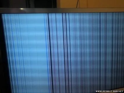 Телевизор полосы по горизонтали