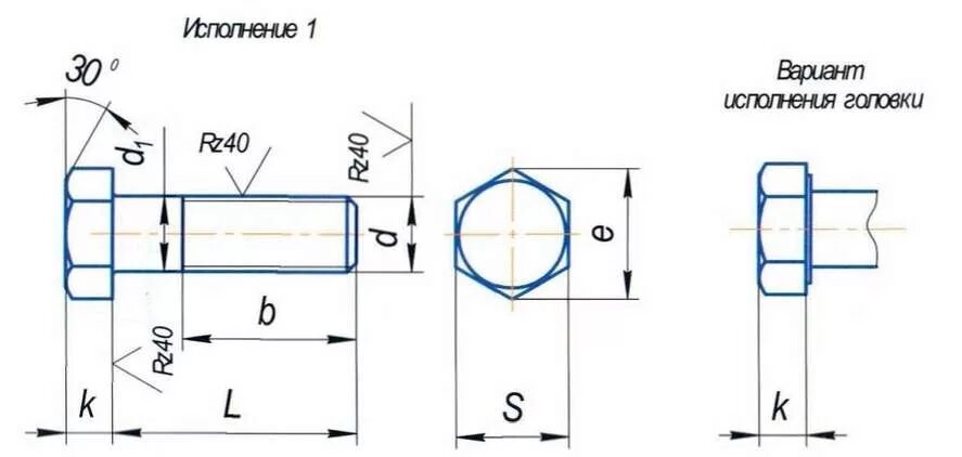 Болт м10 чертеж - Basanova.ru