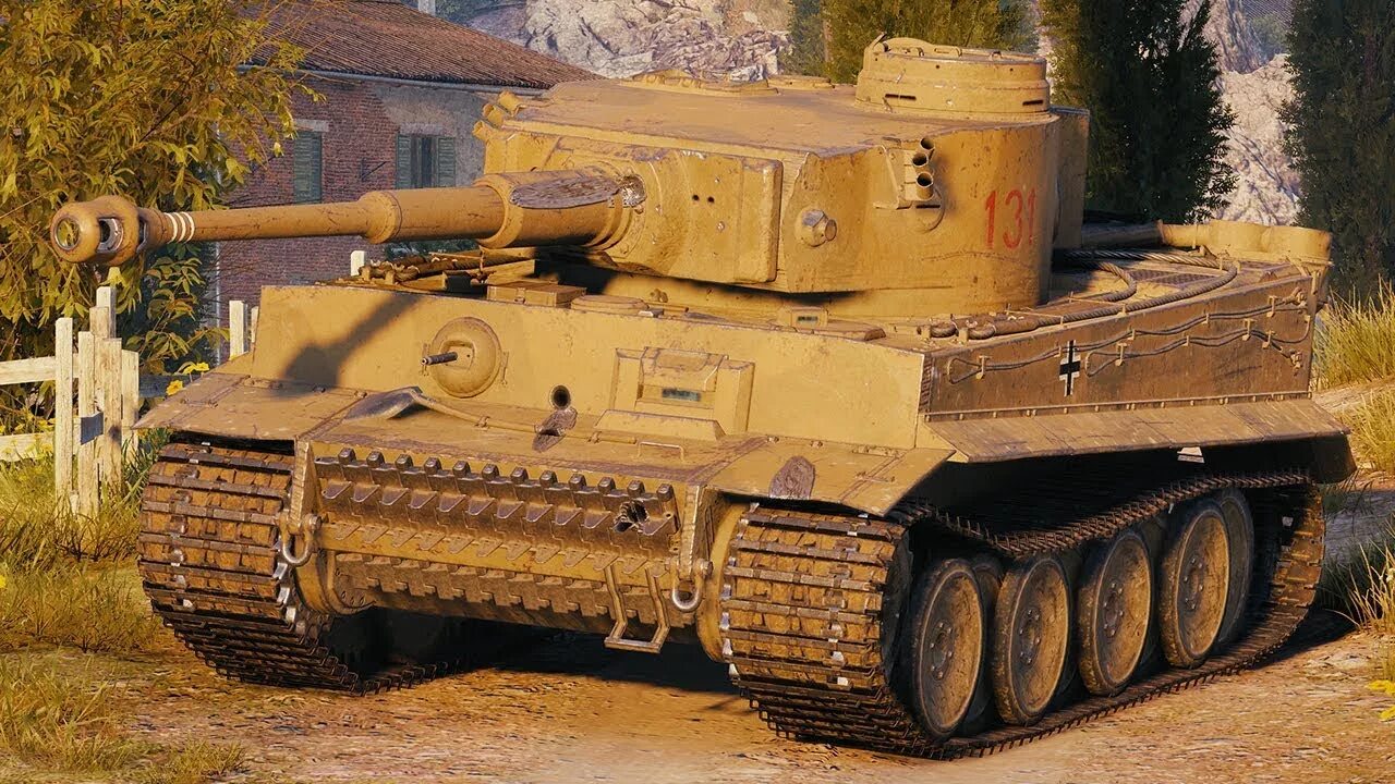 Танк тигр видео. Тигер 131. Тигр 131 в World of Tanks. Танк Tiger 131. Немецкий танк тигр 131.