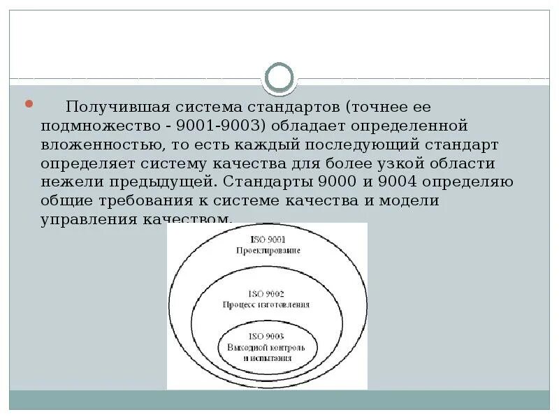 Стандарты устанавливающие систему качества. Стандарт исо 9004-1-94. управление качеством и элементы системы качества.