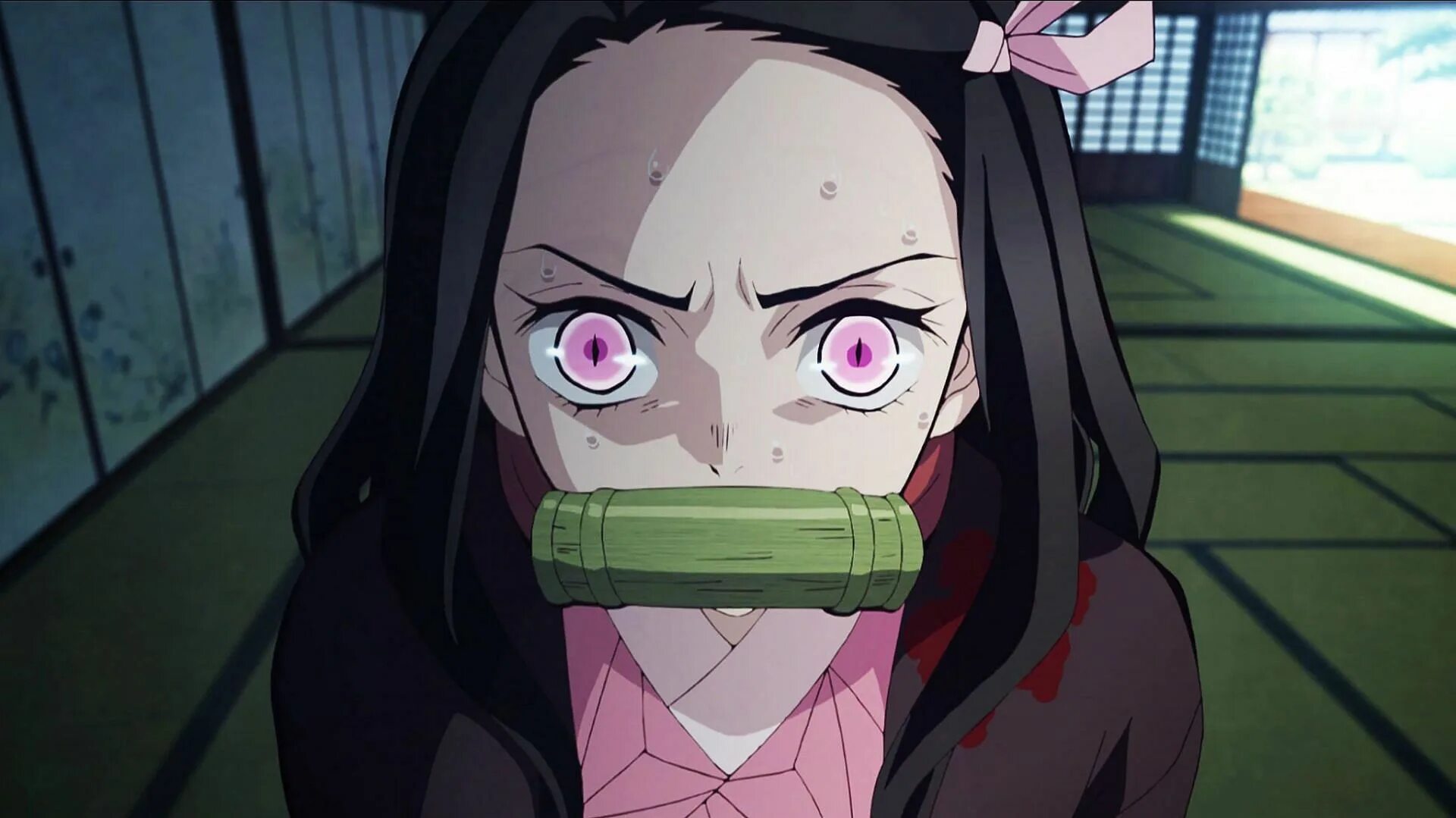 Nezuko is having a nightmare animation. Незуко Камадо. Незуко Камадо демон.