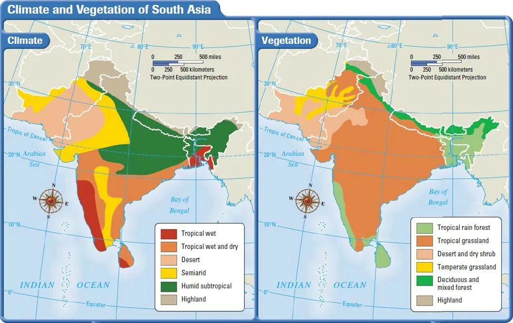 Какие климатические условия в индии. Карта природных зон Южной Азии. Климатическая карта Индии. Карта климатических зон Индии. Климатическая карта Южной Азии.