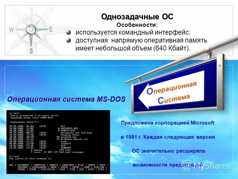 Однозначные операционные системы. Однозадачные и многозадачные операционные системы. Типы операционных систем. Ms dos достоинства и недостатки. Операционная система однозадачные и многозадачные.