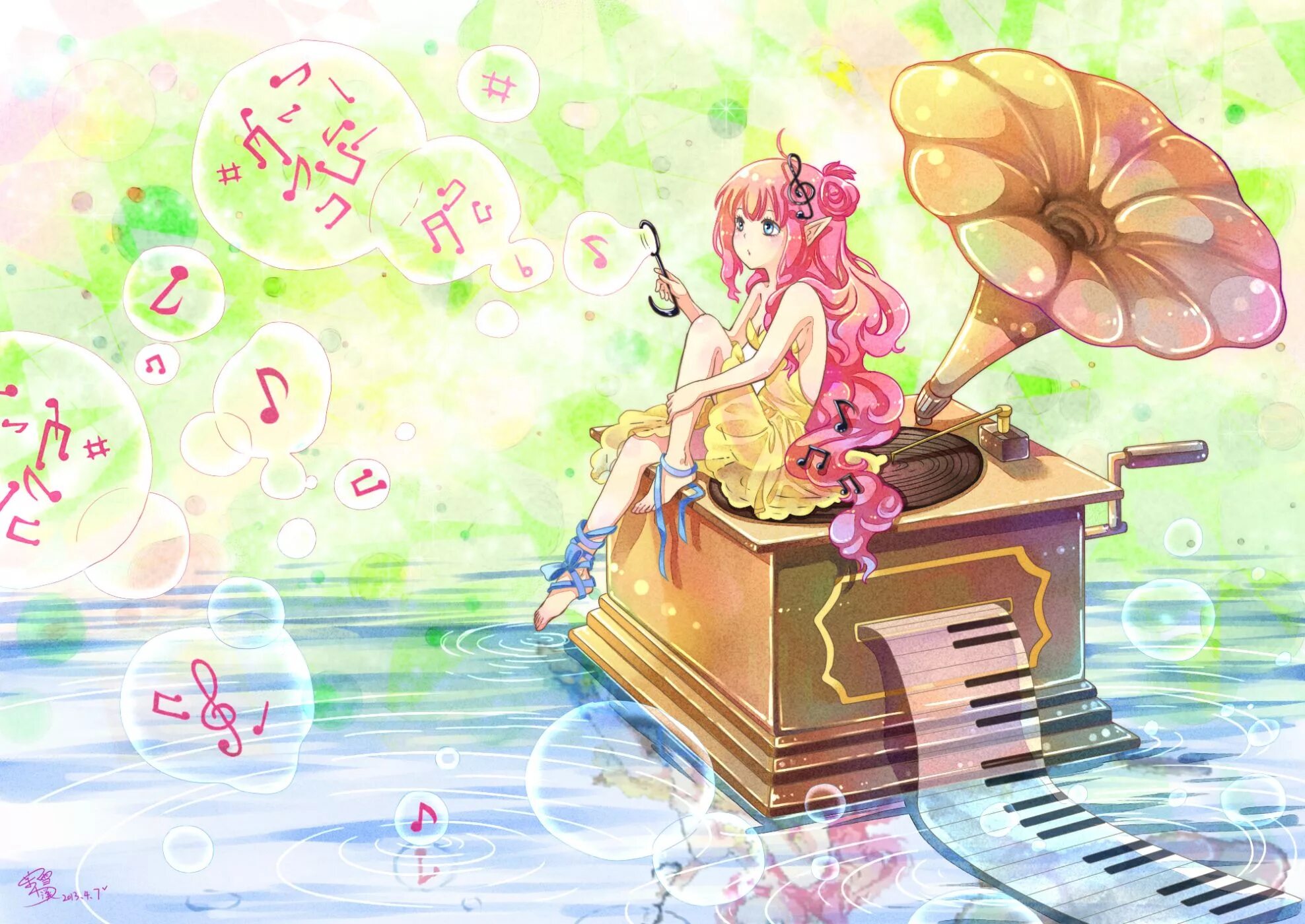 Марина смирнова певица. Мио наушники k-on. Аниме девочка поет. Аниме девушка с наушниками. Нарисованная девушка в наушниках.