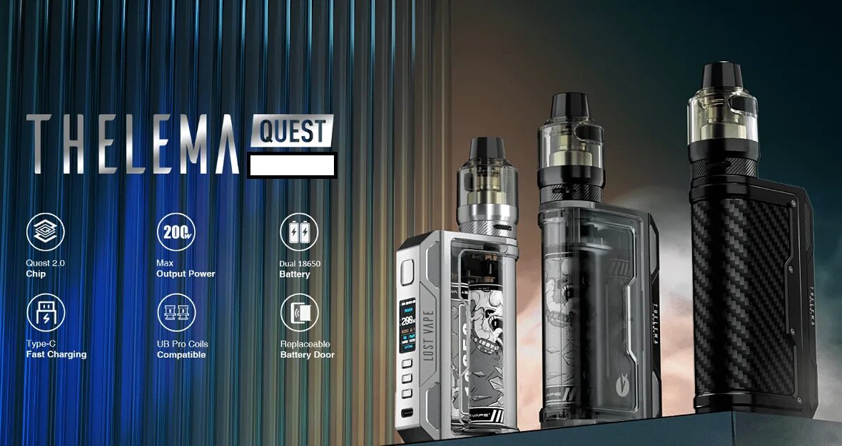 Лост вейп 200w. Вэйп Телема 200w вейп. Телема лост вейп 200w. Lost Vape Thelema Quest 200w Kit.