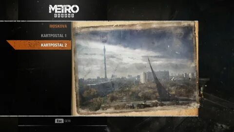 Metro exodus открытки