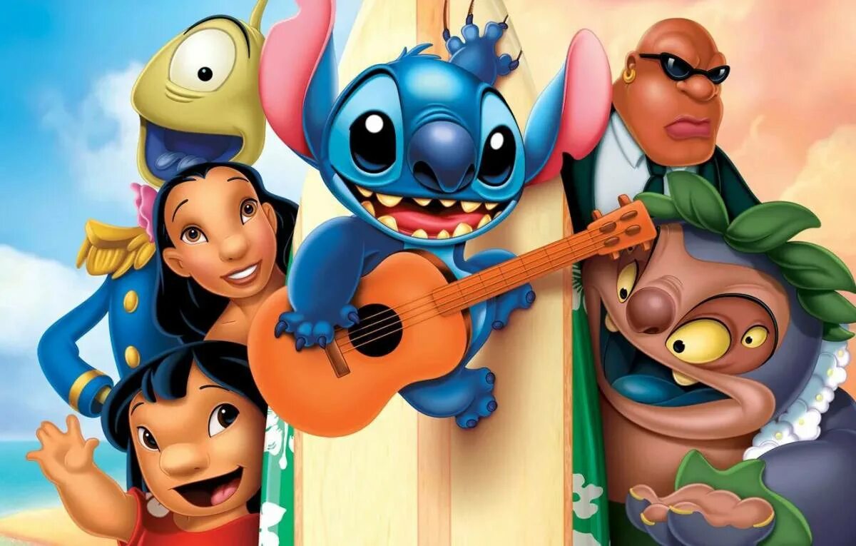 Картинки современных героев. Лило и Стич. Lilo Stitch герои.