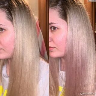 Арктический блонд до и после