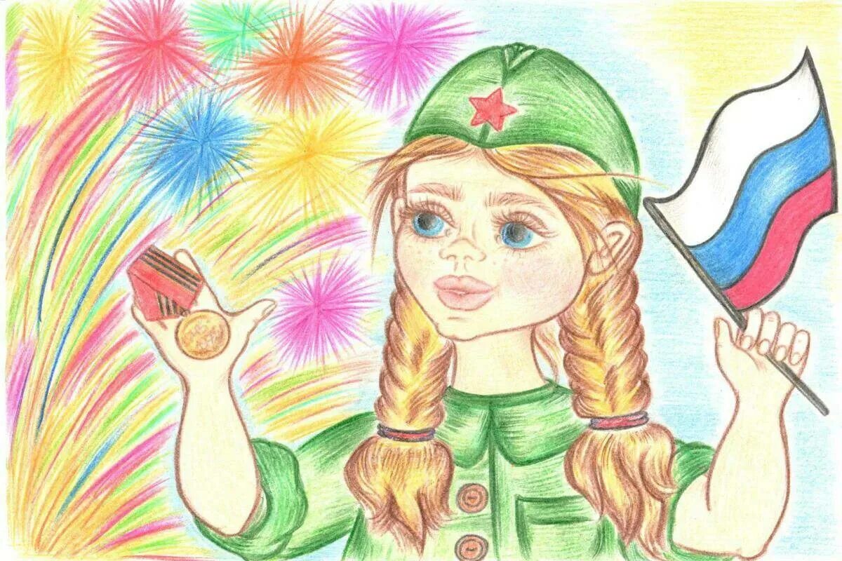 Покажи рисунки на день. День Победы глазами детей. Победа глазами детей. Победа глазами детей рисунки. Рисунок на тему день Победы.
