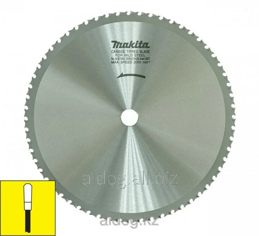 Диск пильный по металлу (305х25. 305х 25. 4×2. 1, 60t, tcg makita a-87242. Makita b-29393 диск пильный по металлу.