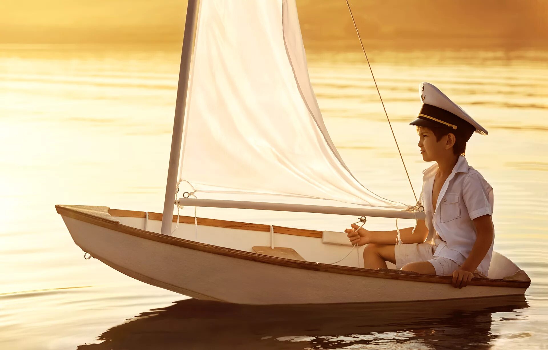 You need a boat to go