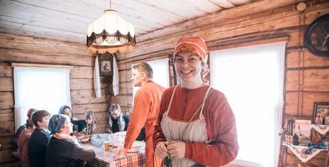 Карельский музей морошки добродеда и карелочка