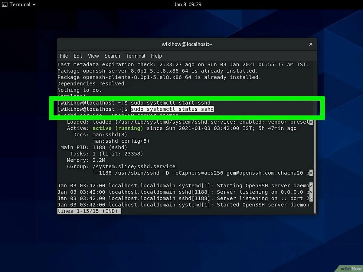Server daemon