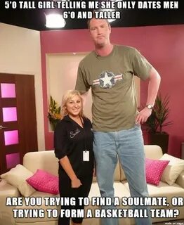 Foot tall man