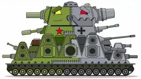 Как нарисовать танк из мультика кв 44
