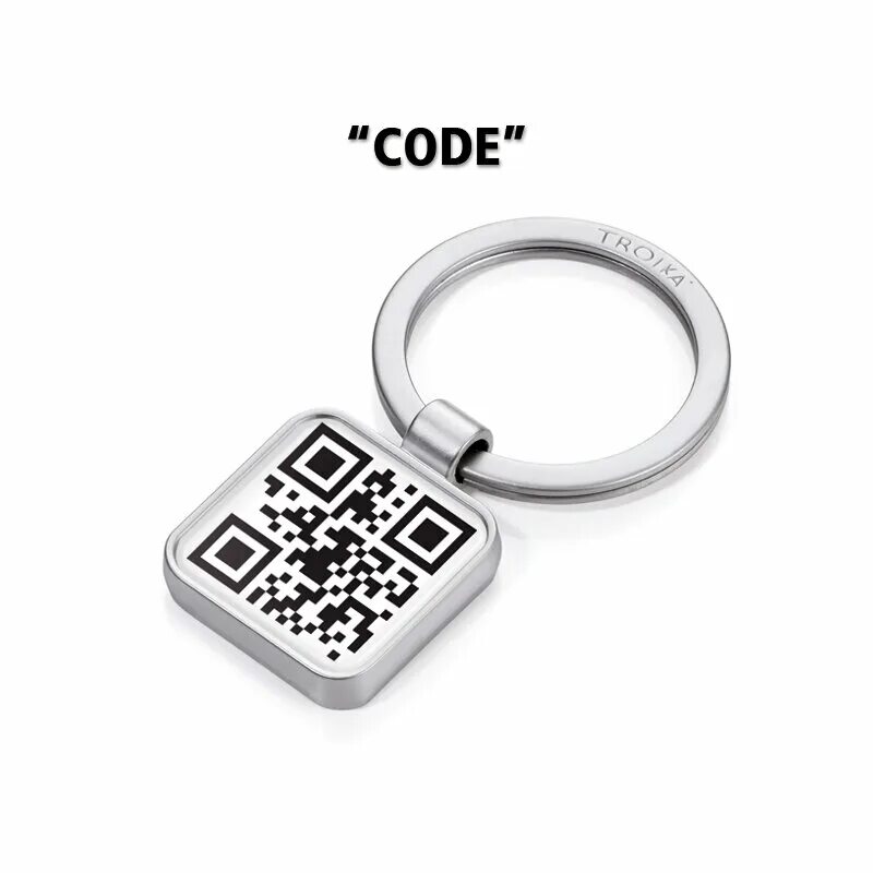 Брелок с QR кодом. Акриловый брелок с QR кодом. Брелок [[QR]]. Брелок на ключ с QR.